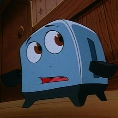 Toaster from The Brave Little Toaster